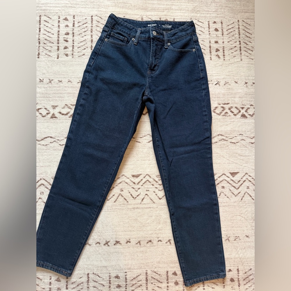 Old Navy Women's Dark Blue Skinny Jeans